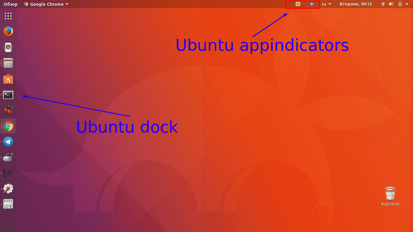 Расширения Gnome в Ubuntu